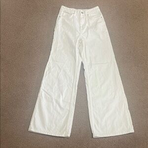 Divided White Flare Jeans